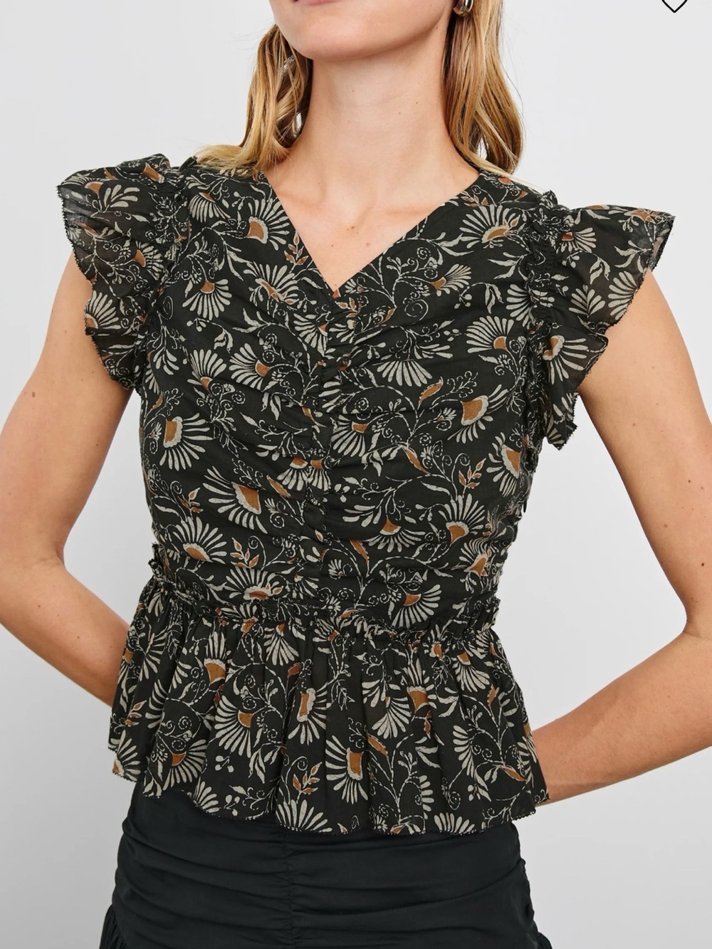 Rails Cali Top – Cassia – Size Small – 100% Cotton